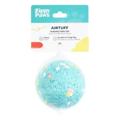 Zippy Paws AirTuff Puncture Resistant Floating Dog Toy - Ball New
