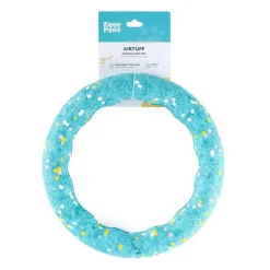 Zippy Paws AirTuff Puncture Resistant Floating Dog Toy - Ring Hot