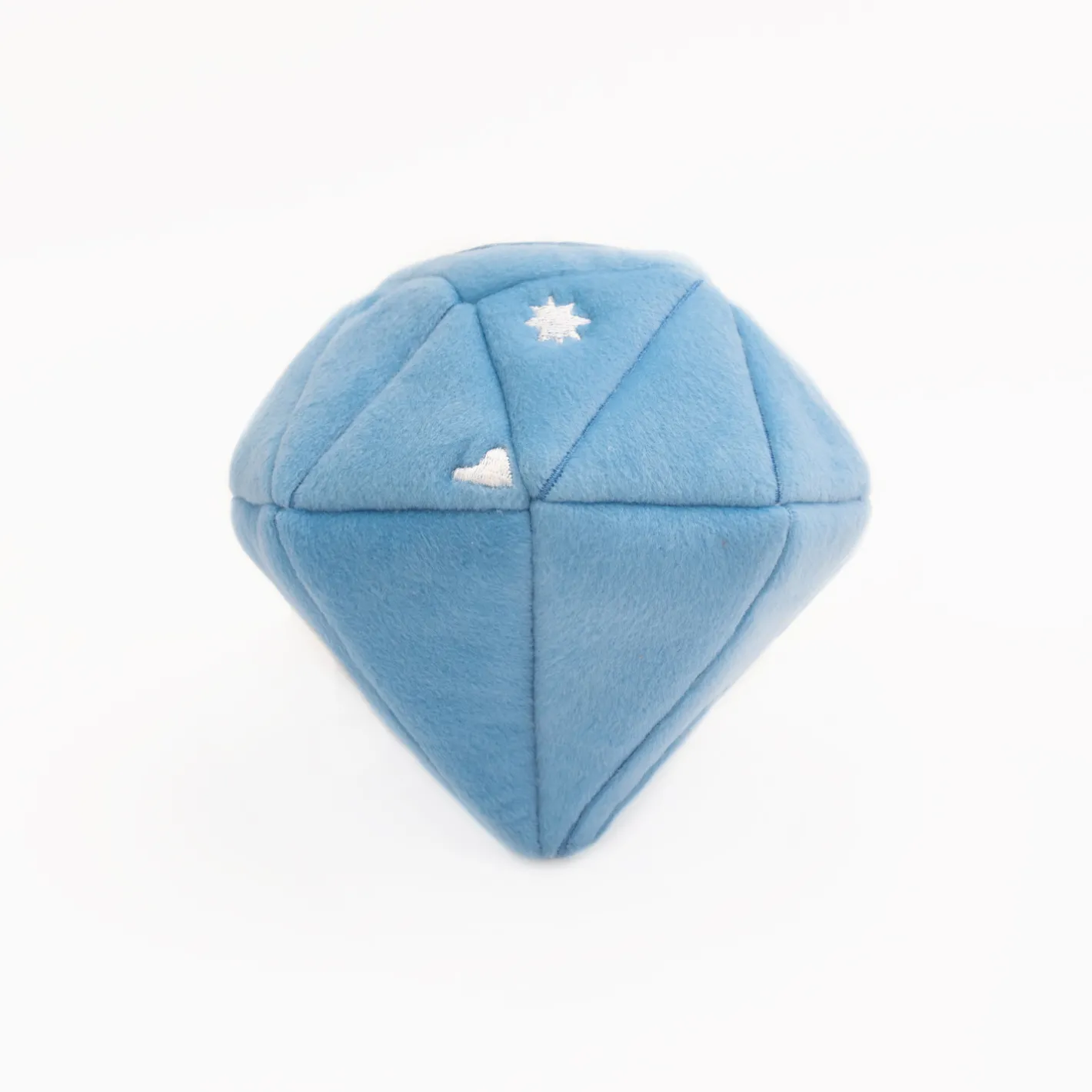 Zippy Paws Burrow Interactive Dog Toy - Diamond & Paws with 3 Squeaker Toys Sale