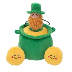 Zippy Paws Burrow Interactive Dog Toy - Pot of Gold Clearance