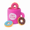 Zippy Paws Burrow Interactive Dog Toy - Coffee and Donutz with 3 Squeaky Donuts Online