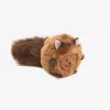 Zippy Paws Bushy Throw Crinkly Plush Fetch Dog Toy - Squirrel Outlet