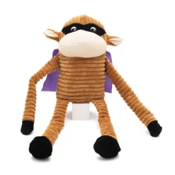 Zippy Paws Crinkle Monkey Long Leg Plush Dog Toy - SuperMonkey Online