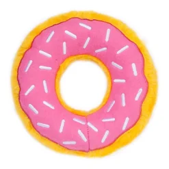 Zippy Paws Donutz Plush Squeaker Dog Toy in a Variety of "Flavours" Outlet