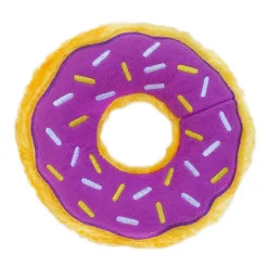 Zippy Paws Donutz Plush Squeaker Dog Toy in a Variety of "Flavours" Outlet