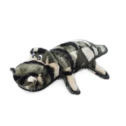 Zippy Paws Grunterz Plush Z-Stitch Dog Toy - Cameron the Camo Gator Sale