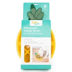 Zippy Paws Happy Bowl Slow Feeder for Dogs - Pineapple Outlet