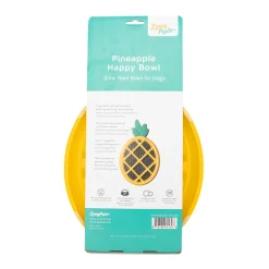 Zippy Paws Happy Bowl Slow Feeder for Dogs - Pineapple Outlet