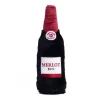 Zippy Paws Happy Hour Crusherz with Replaceable Squeaker Bottle Dog Toy - Merlot Clearance