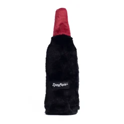 Zippy Paws Happy Hour Crusherz with Replaceable Squeaker Bottle Dog Toy - Merlot Clearance
