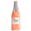 Zippy Paws Happy Hour Crusherz with Replaceable Squeaker Bottle Dog Toy - Rosé Clearance
