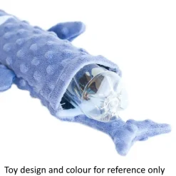 Zippy Paws Happy Hour Crusherz with Replaceable Squeaker Bottle Dog Toy - Rosé Clearance