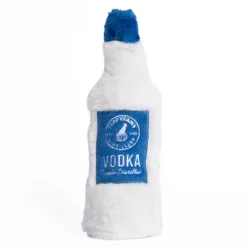 Zippy Paws Happy Hour Crusherz with Replaceable Squeaker Bottle Dog Toy - Vodka New