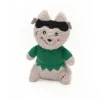 Zippy Paws Holiday Cheeky Chumz Plush Dog Toy - Frankenstein Wolf New