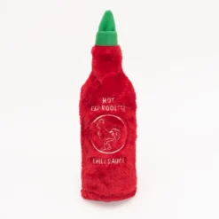 Zippy Paws Hot Sauce Crusherz Crunch & Squeak Dog Toy - Red Rooster Hot