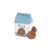 Zippy Paws Interactive Burrow Plush Dog Toy - Milk and Cookies Outlet