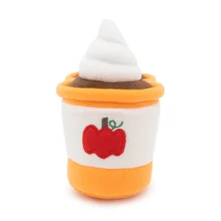 Zippy Paws Nom Noms Fall Harvest Pumpkin Spice Latte Plush Squeaker Dog Toy Best