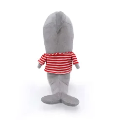 Zippy Paws Playful Pal Plush Squeaker Rope Dog Toy - Shelby the Shark Hot