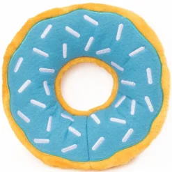 Zippy Paws Plush Jumbo Donutz Dog Toy with Blaster Squeaker Outlet