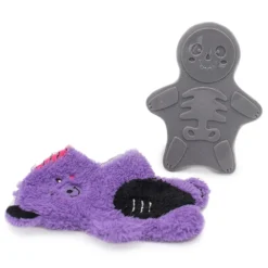 Zippy Paws Plush Squeaker Dog Toy - Halloween Bonez - Zombie Bear Online