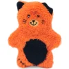 Zippy Paws Plush Squeaker Dog Toy - Halloween Bonez - Zombie Cat Hot