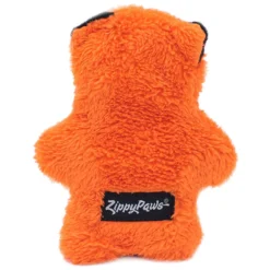 Zippy Paws Plush Squeaker Dog Toy - Halloween Bonez - Zombie Cat Hot