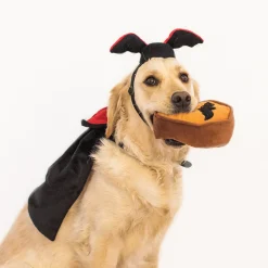 Zippy Paws Plush Squeaker Dog Toy - Halloween Costume Kit - Dracula Online