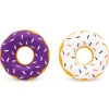 Zippy Paws Plush Squeaker Dog Toy - Latex Donutz 2- Pack Fashion