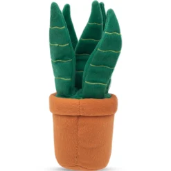 Zippy Paws Plush Squeaker Dog Toy - Snake Plant (Mother in Law's Tongue) Fashion