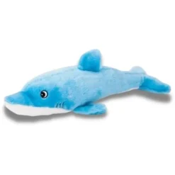 Zippy Paws Plush Squeaky Jigglerz Dog Toy - Dolphin Clearance