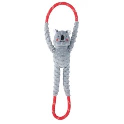 Zippy Paws RopeTugz Squeaker Dog Toy with Rope - Koala Sale