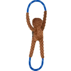 Zippy Paws RopeTugz Squeaker Dog Toy with Rope - Sloth Sale