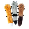Zippy Paws Skinny Peltz Plush No-Stuffing Dog Toys - 3-pack Small Best