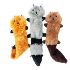 Zippy Paws Skinny Peltz Plush No-Stuffing Dog Toys - 3-pack Small Best