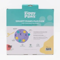 Zippy Paws SmartyPaws Puzzler Feeder Interactive Dog Toy - Purple Sale