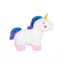 Zippy Paws Snugglerz Plush Squeaker Dog Toy - Charlotte the Unicorn Clearance