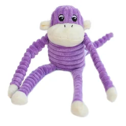 Zippy Paws Spencer the Crinkle Monkey Long Leg Plush Dog Toy Outlet