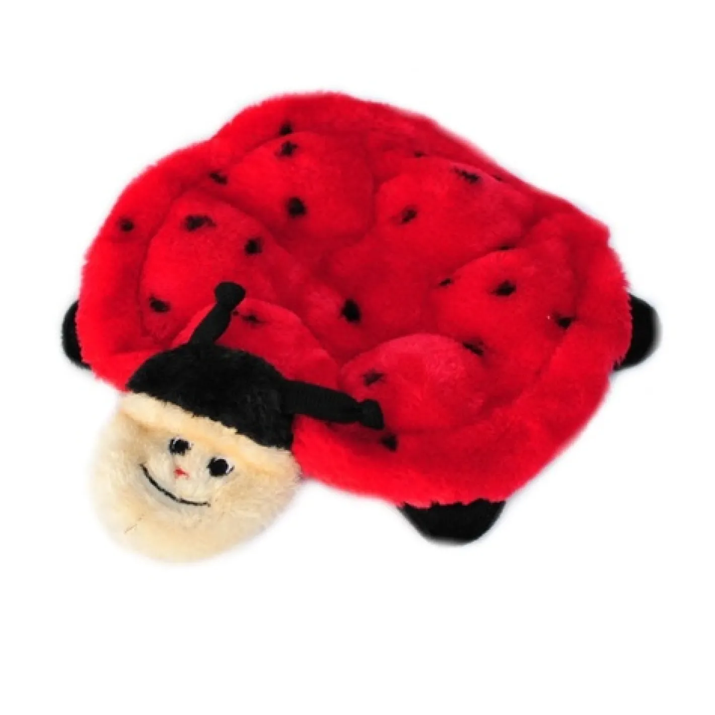 Zippy Paws Squeakie Crawler No Stuffing Speaker Dog Toy - Betsy the Ladybug Outlet
