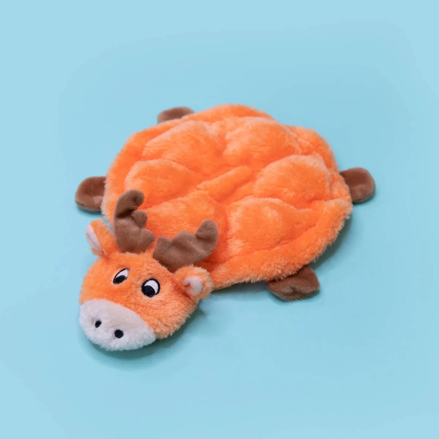 Zippy Paws Squeakie Crawler Plush Squeaker Dog Toy - Moody the Moose Outlet