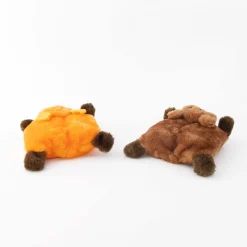 Zippy Paws Squeakie Pads No Stuffing Small Dog Toy - Bear & Moose 2-Pack Online