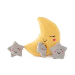 Zippy Paws Storybook Interactive Burrow Dog Toy - Moon and Stars Discount