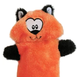Zippy Paws Stuffing Free Squeaker Dog Toy - Zingy Fox New