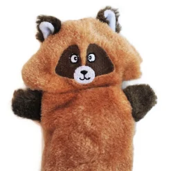 Zippy Paws Stuffing Free Squeaker Dog Toy - Zingy Raccoon Fashion
