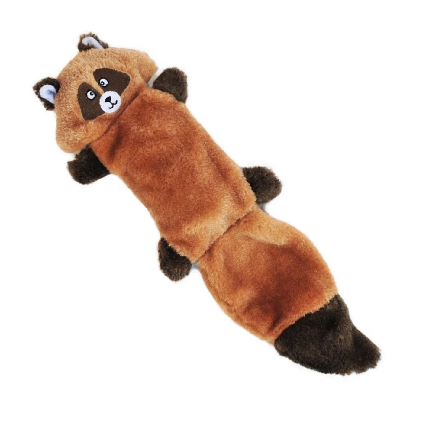 Zippy Paws Stuffing Free Squeaker Dog Toy - Zingy Raccoon Fashion