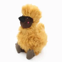 Zippy Paws Wooliez Plush Squeaker Dog Toy - Enzo the Emu Fashion