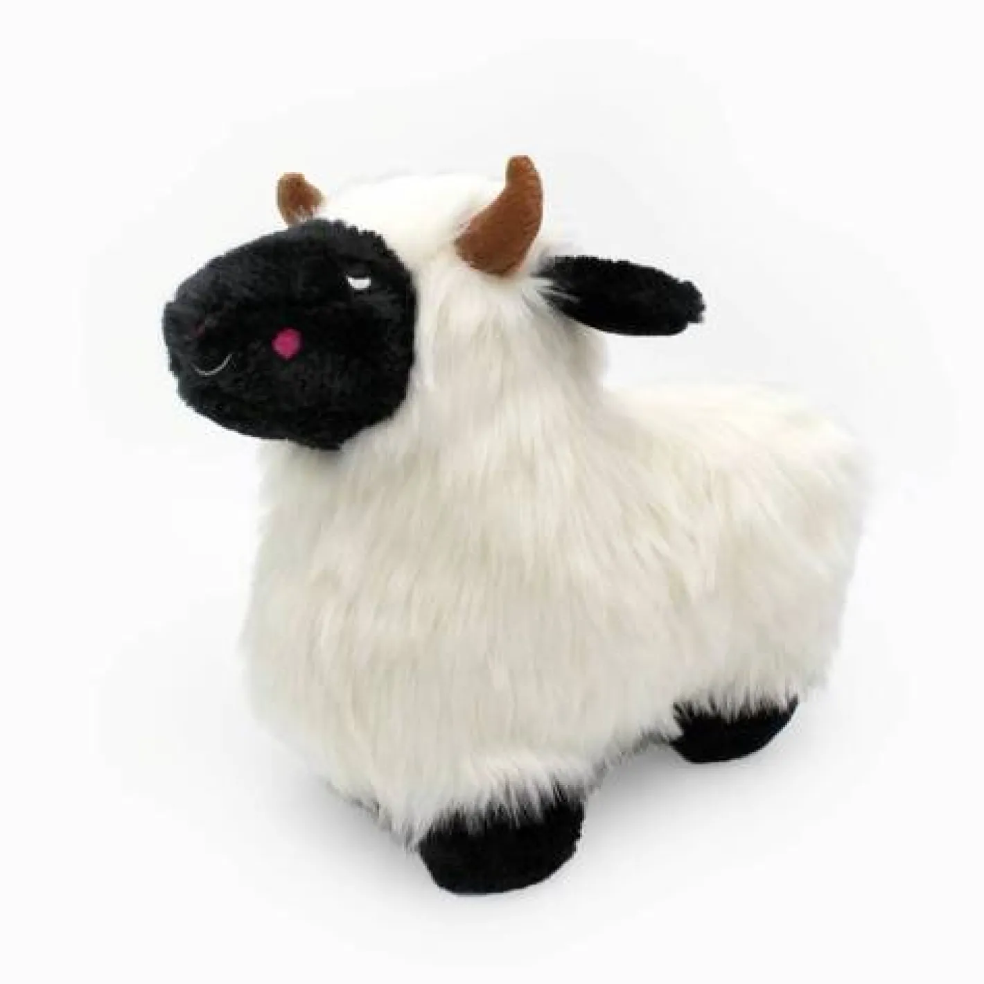 Zippy Paws Wooliez Plush Squeaker Dog Toy - Lettie the Lamb Discount