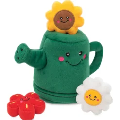 Zippy Paws Zippy Burrow Interactive Dog Toy - Watering Can + 3 Flowers Best