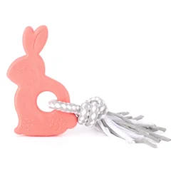 Zippy Paws ZippyTuff Teetherz Dog Toy for Puppies - Bonnie the Bunny Sale