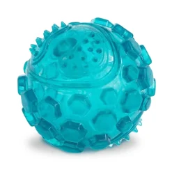Zippy Paws ZippyTuff Textured Rubber Squeaker Ball Dog Toy New