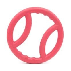 Zippy Paws ZippyTuff TPR Squeaker Ring Tug Dog Toy - Pink Online